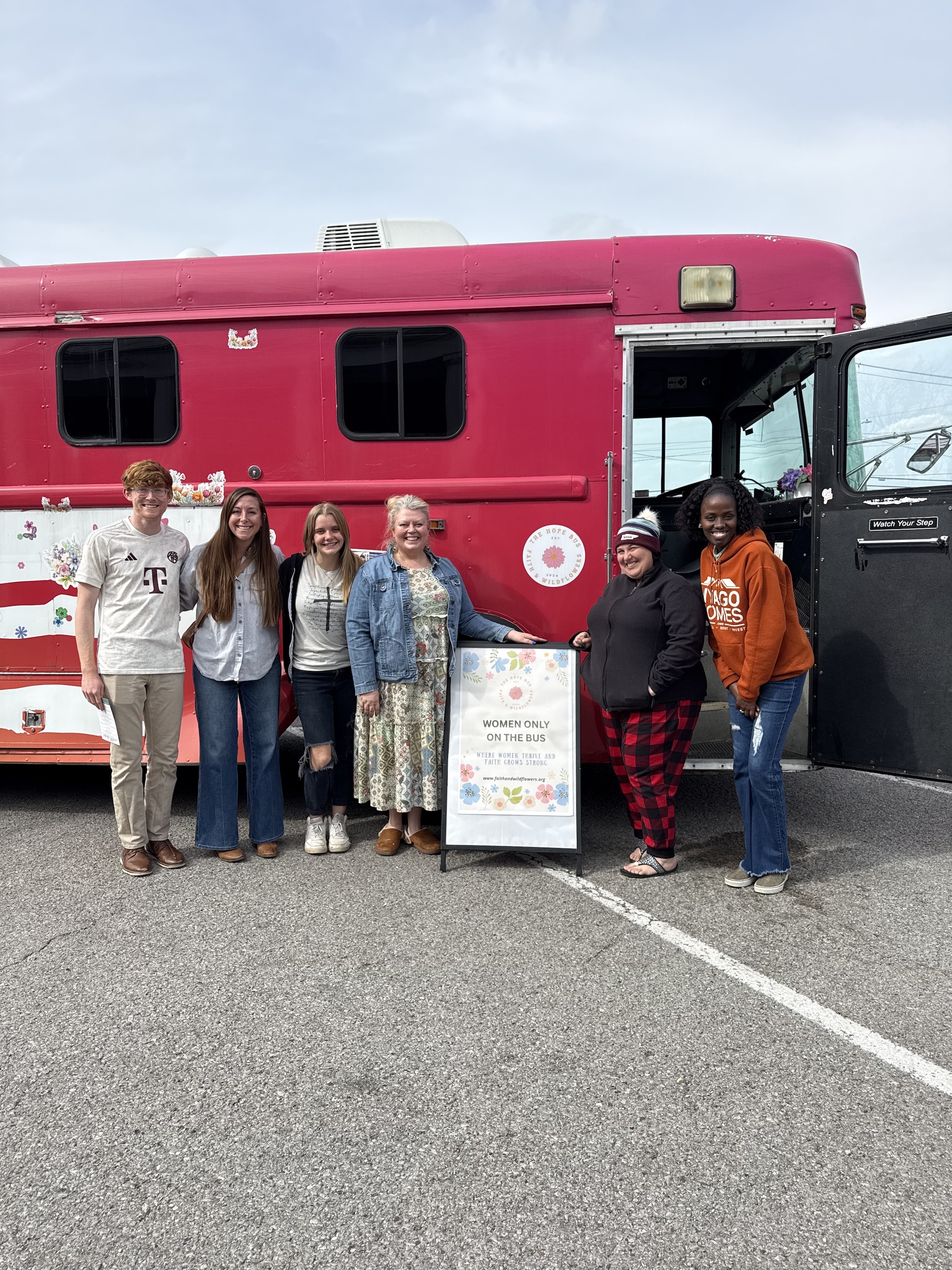 Hope Bus + Volunteers